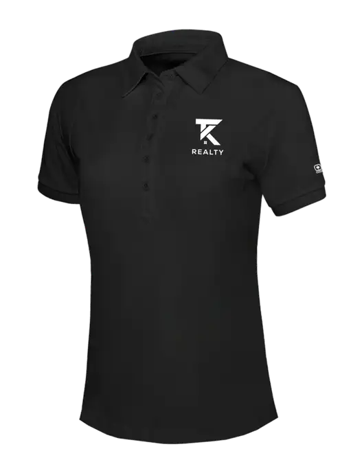 OGIO Womens Blacktop Jewel Polo w/TK Realty Logo
