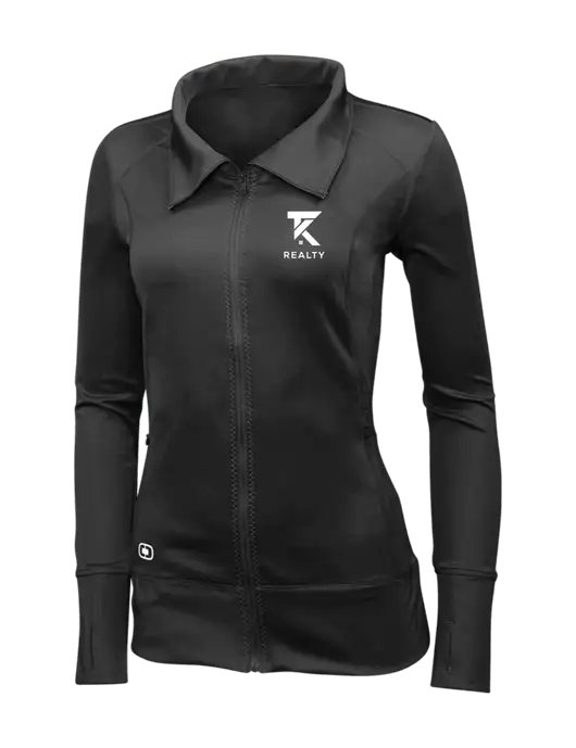 OGIO Blacktop Womens Endurance Fulcrum Full-Zip w/TK Realty Logo