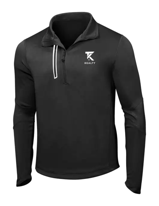 OGIO Blacktop Endurance Fulcrum 1/4 Zip w/TK Realty Logo