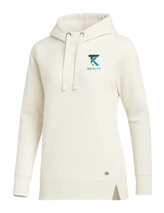 OGIO Ivory Luuma Pullover Fleece Hoodie w/TK Realty Logo