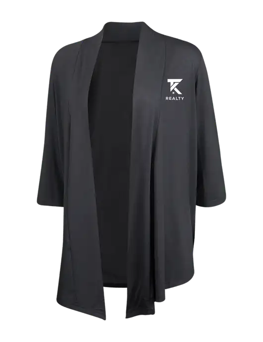 Grey Smoke Womens Concept Shrug w/TK Realty Logo