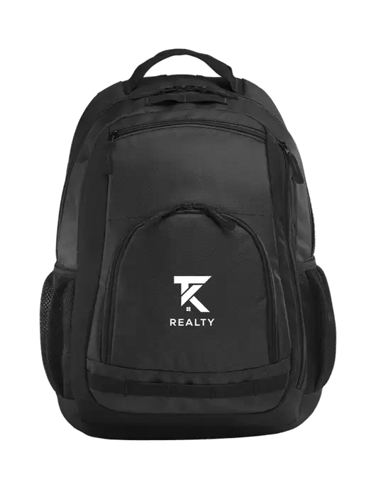 Xtreme Dark Grey/Black/Black Backpack w/TK Realty Logo