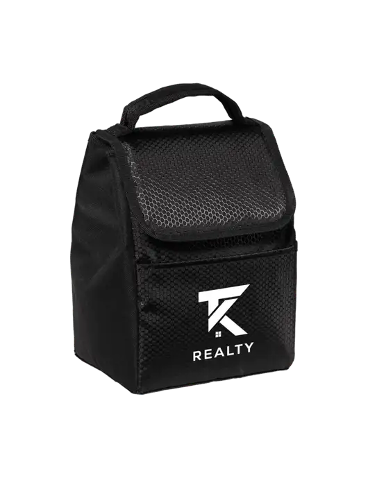 Lunch Bag Black Cooler w/TK Realty Logo
