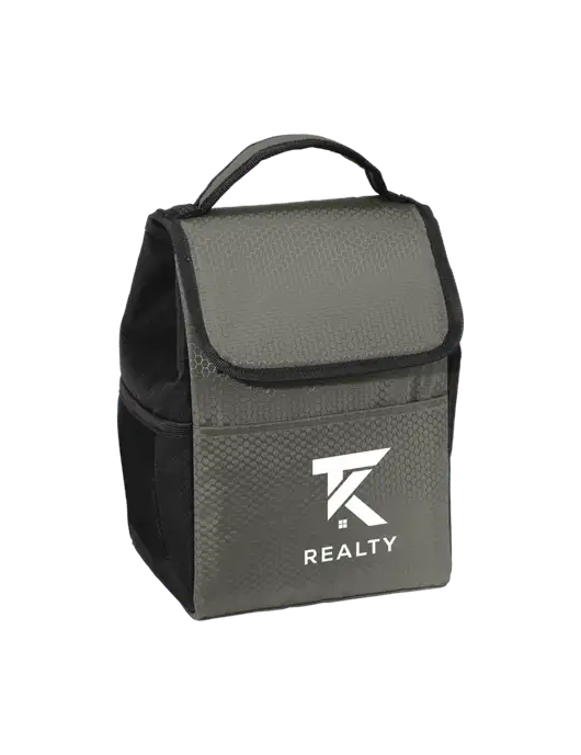 Lunch Bag Grey/Black Cooler w/TK Realty Logo