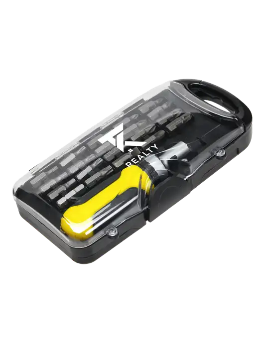 Artisan Black Screwdriver Set w/TK Realty Logo