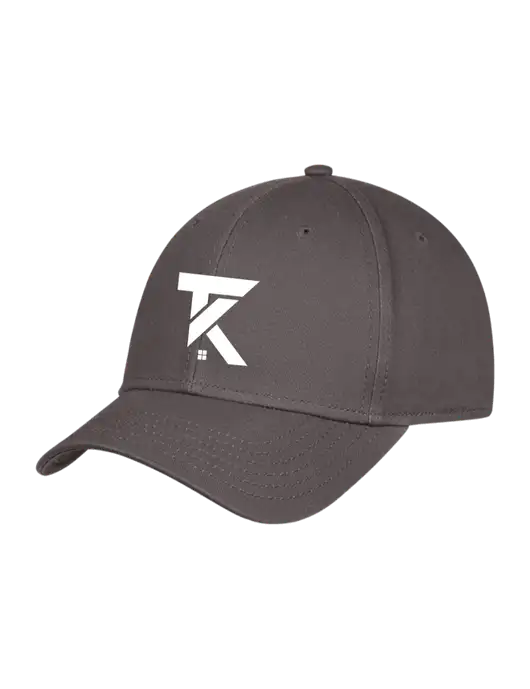 Charcoal Structured Cap Hook & Loop w/TK Realty Logo