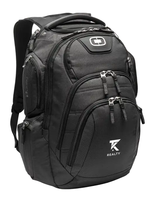 OGIO Black Surge RSS Pack
 w/TK Realty Logo