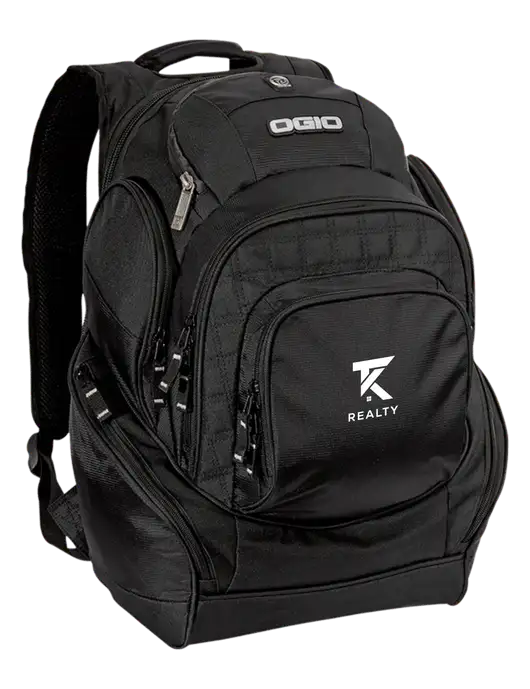 OGIO Black Mastermind Pack w/TK Realty Logo
