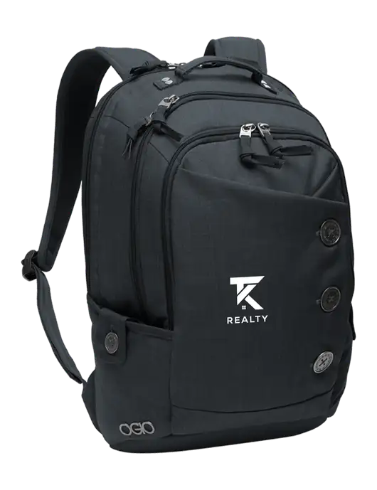 OGIO Storm Grey Ladies Melrose Pack w/TK Realty Logo