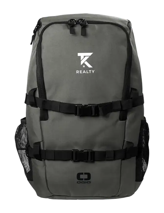 OGIO Medium Grey Street Pack w/TK Realty Logo