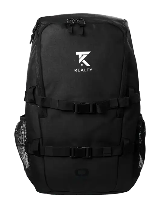 OGIO Blacktop Street Pack w/TK Realty Logo
