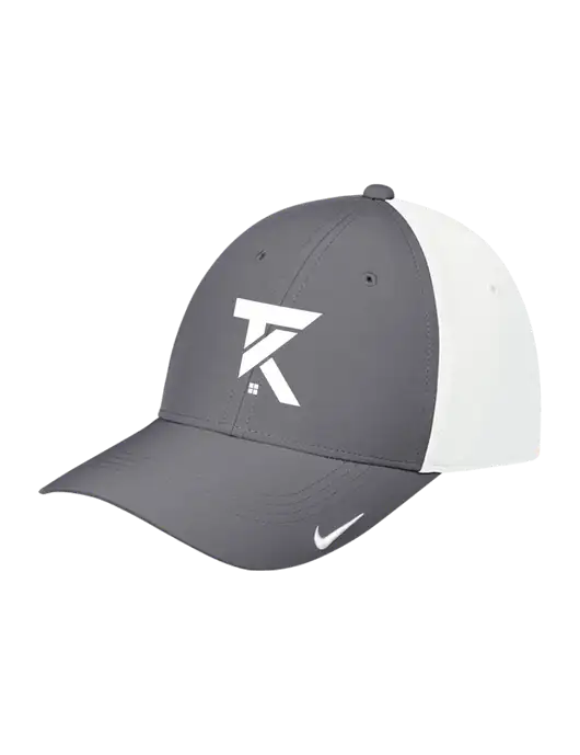 Nike Dark Grey/White Dri-FIT Legacy Cap w/TK Realty Logo