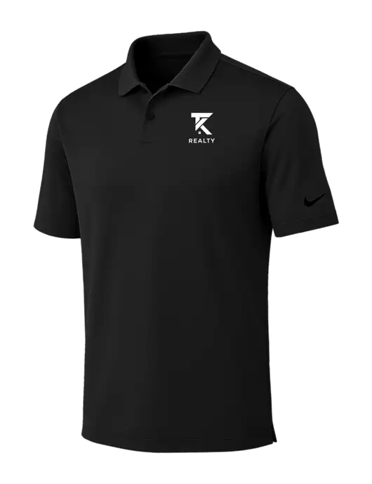 Nike Black Dri-FIT Vapor Polo w/TK Realty Logo