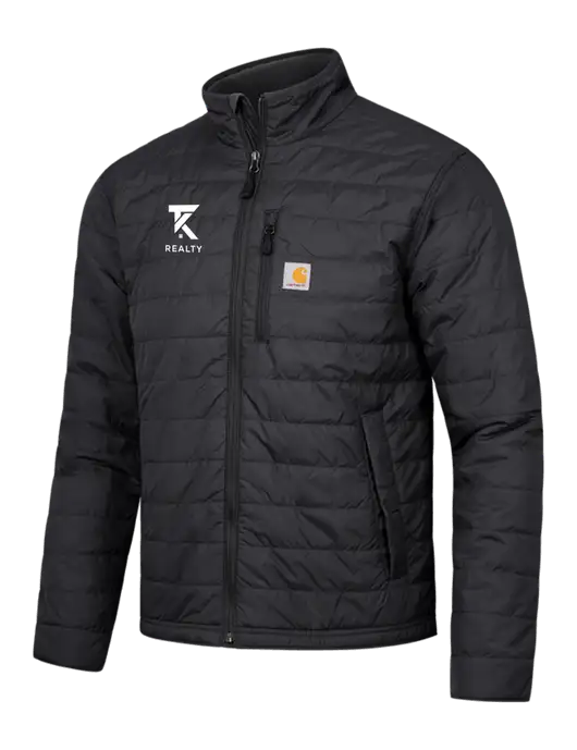 Carhartt Black Gilliam Jacket w/TK Realty Logo