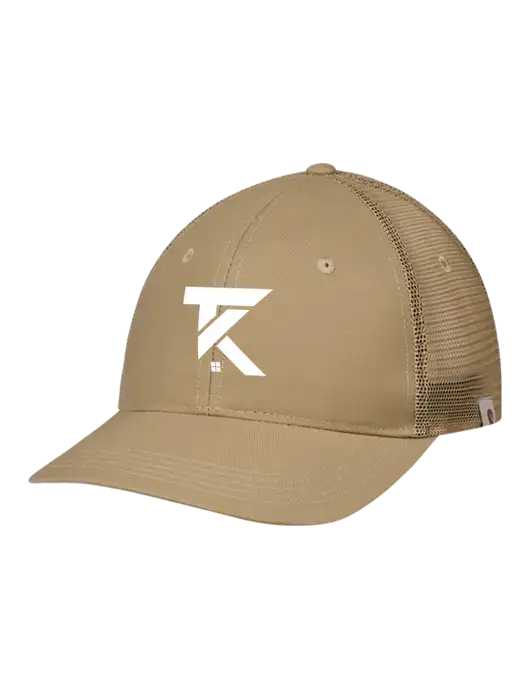 Carhartt Dark Tan Trucker Rugged Pro Series Cap w/TK Realty Logo