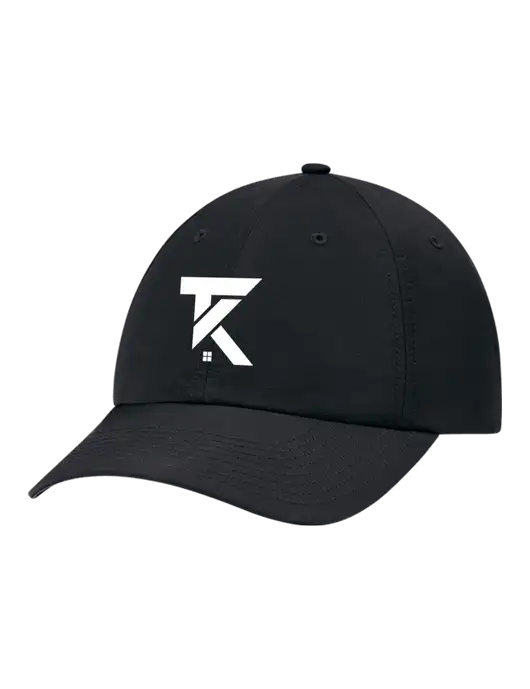 Richardson Relaxed Performance Lite Black Cap w/TK Realty Logo