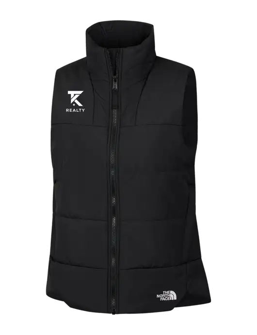 The North Face Womens Black Everyday Insulated Vest w/TK Realty Logo