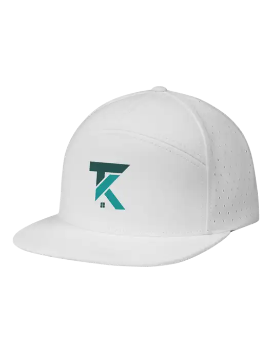 Richardson White Cannon Cap w/TK Realty Logo