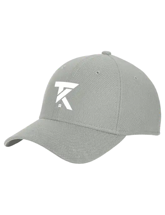 New Era Diamond Era Medium Grey Stretch Cap w/TK Realty Logo