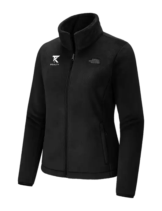 The North Face Womens Black Osito Fleece Jacket
 w/TK Realty Logo