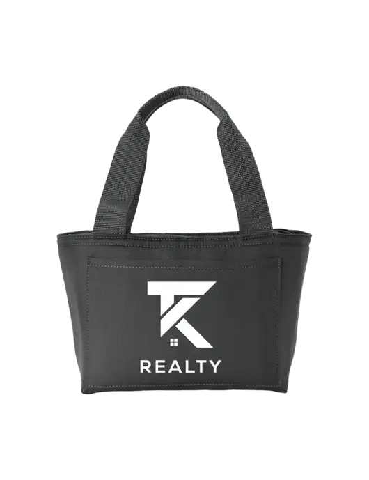Iso Dark Grey Lunch Tote w/TK Realty Logo