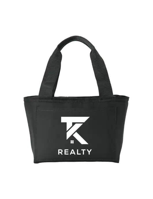 Iso Black Lunch Tote w/TK Realty Logo