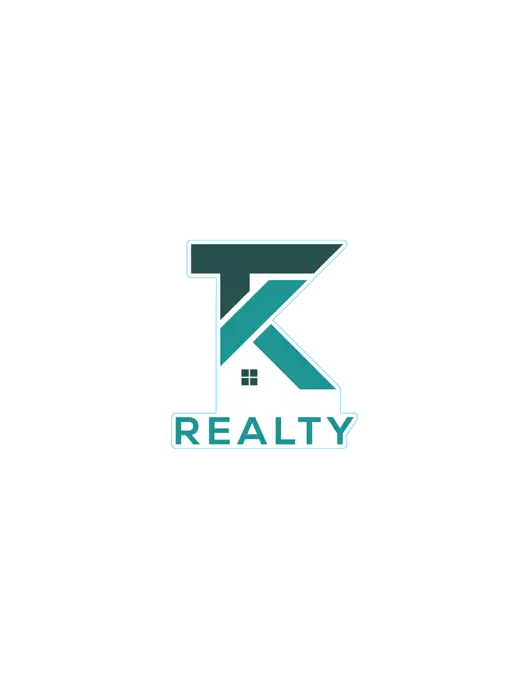 Extra Small Decal (approx 3.5 in) w/TK Realty Logo