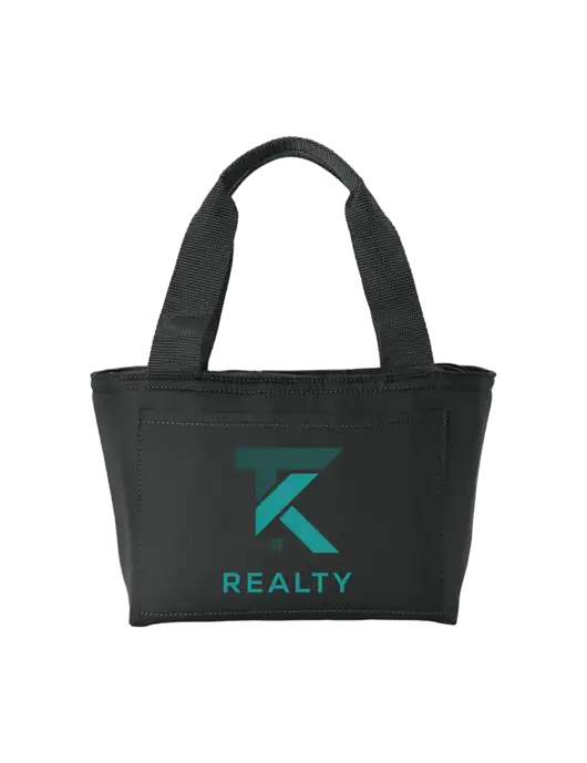 Iso Black Lunch Tote w/TK Realty Logo