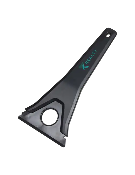 TriBlade Black Windshield Scraper w/TK Realty Logo