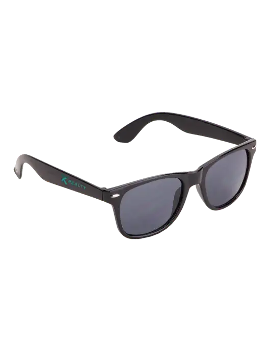 Daytona Black Sunglasses w/TK Realty Logo