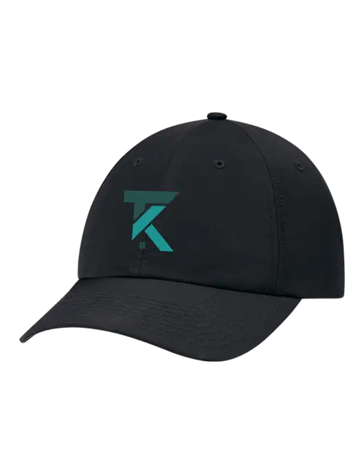 Richardson Relaxed Performance Lite Black Cap w/TK Realty Logo