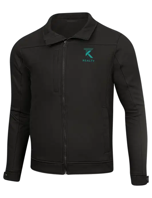 Cornerstone Black Duck Bonded Soft Shell Jacket w/TK Realty Logo