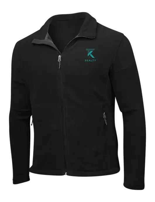 Black Fleece Jacket w/TK Realty Logo