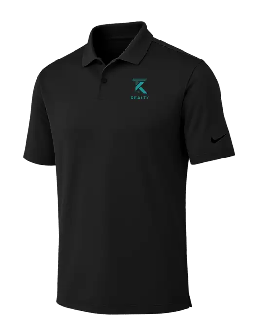 Nike Black Dri-FIT Vapor Polo w/TK Realty Logo
