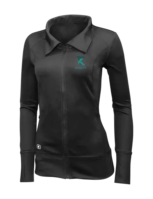 OGIO Blacktop Womens Endurance Fulcrum Full-Zip w/TK Realty Logo