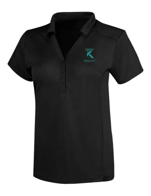 OGIO Blacktop Womens Framework Polo w/TK Realty Logo